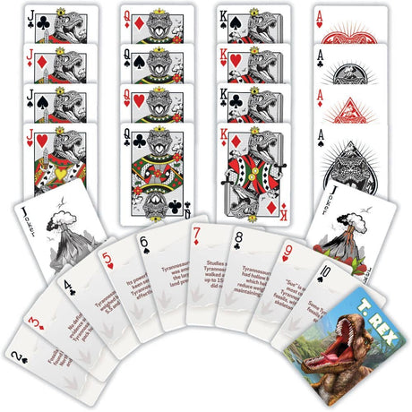 T-Rex Playing Cards - 54 Card Deck