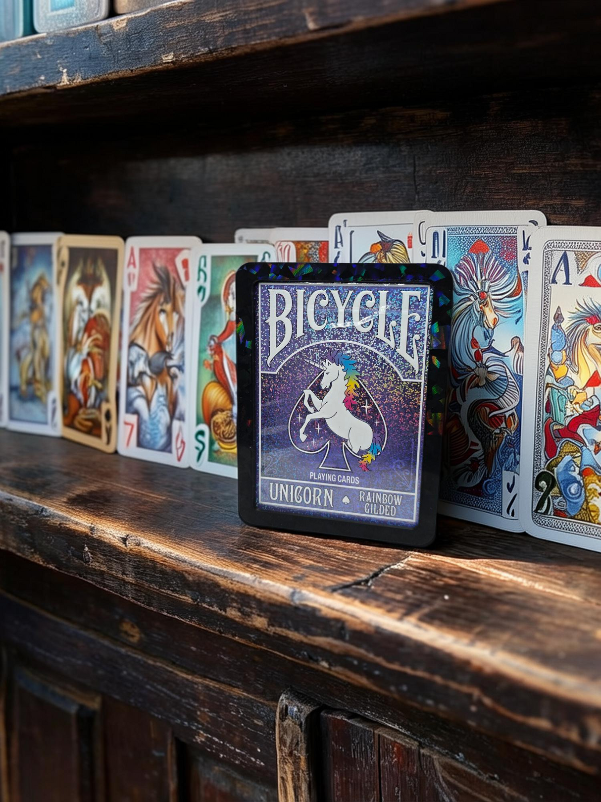 Open Face Playing Card Deck Protector Case