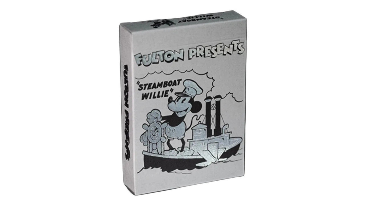 FULTON PRESENTS STEAMBOAT WILLIE PLAYING CARDS