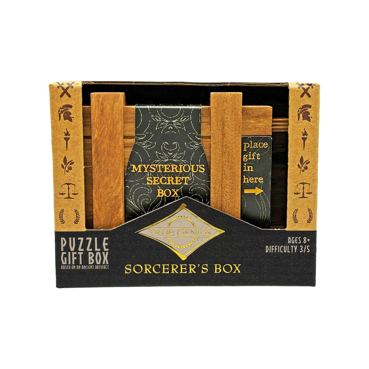 Sorcerer's Box Puzzle Gift Card Holder Box