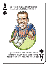 Chicago Football Heroes Playing Cards for Bears Fans