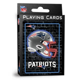 New England Patriots Neon-Styled Playing Cards - 54 Card Deck