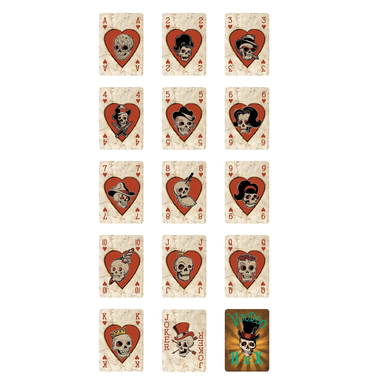 Playing Cards-Voodoo Hex