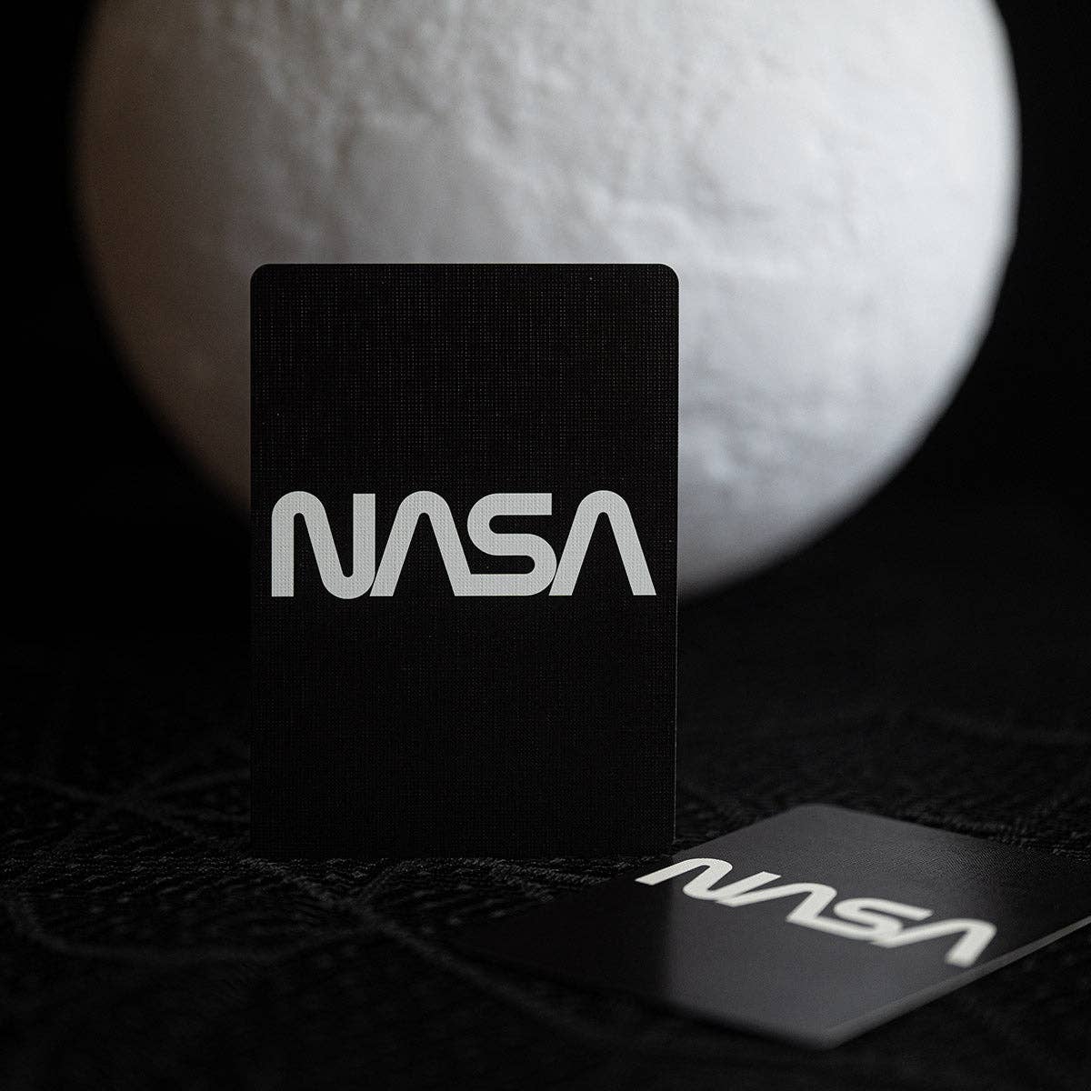 SILVER FOIL NASA WORM PLAYING CARDS