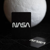 SILVER FOIL NASA WORM PLAYING CARDS