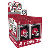 Alabama Crimson Tide Neon-Styled Playing Cards - 54 Card Deck