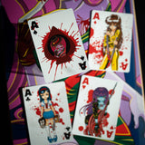 NIGHTMARE ON HOOKUPS STREET SKATEBOARD  PLAYING CARDS