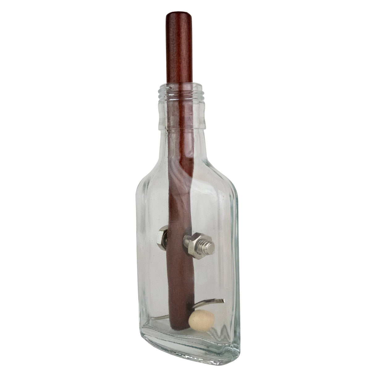 True Genius Grecian Bottle Glass Brain Teaser