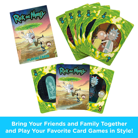 Rick & Morty Playing Cards