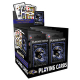 Baltimore Ravens Neon-Styled Playing Cards - 54 Card Deck