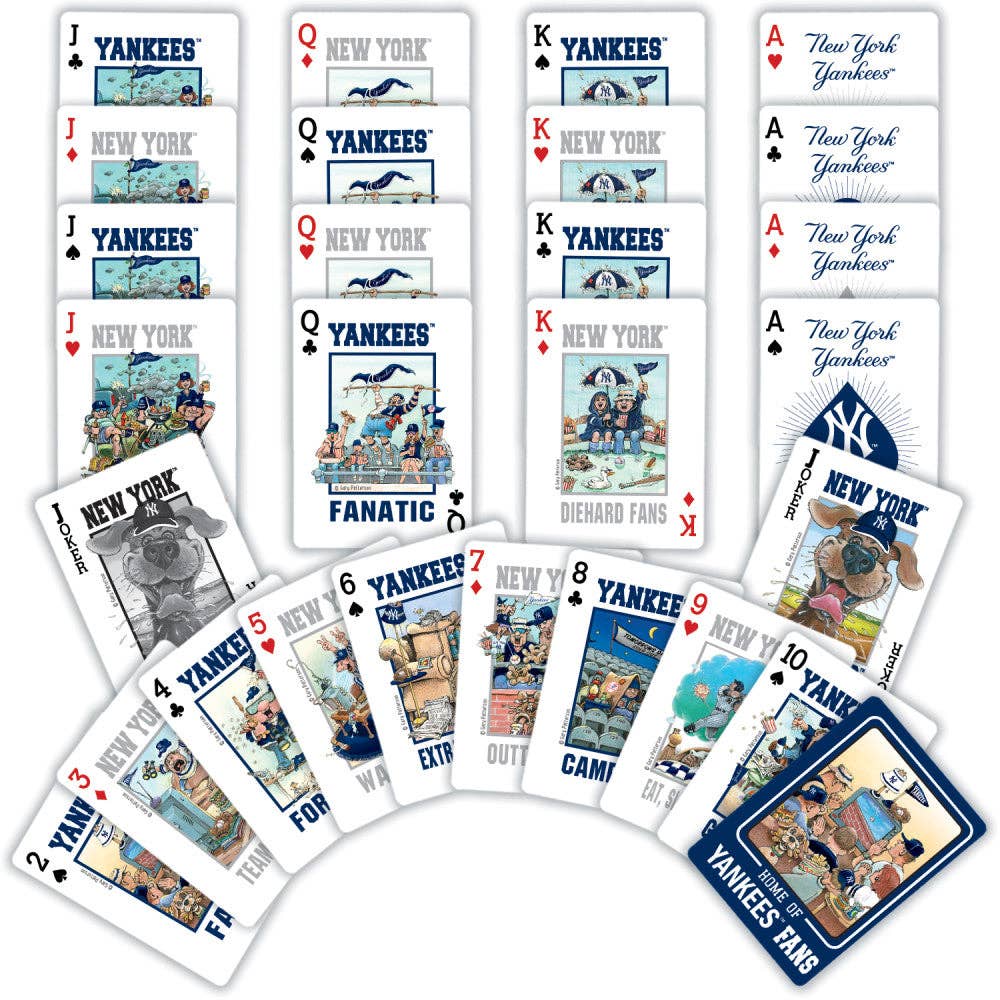 New York Yankees Fan Deck Playing Cards - 54 Card Deck