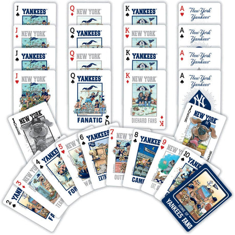 New York Yankees Fan Deck Playing Cards - 54 Card Deck