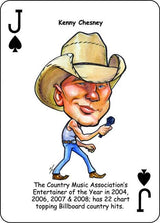 Country Music Legends Playing Cards