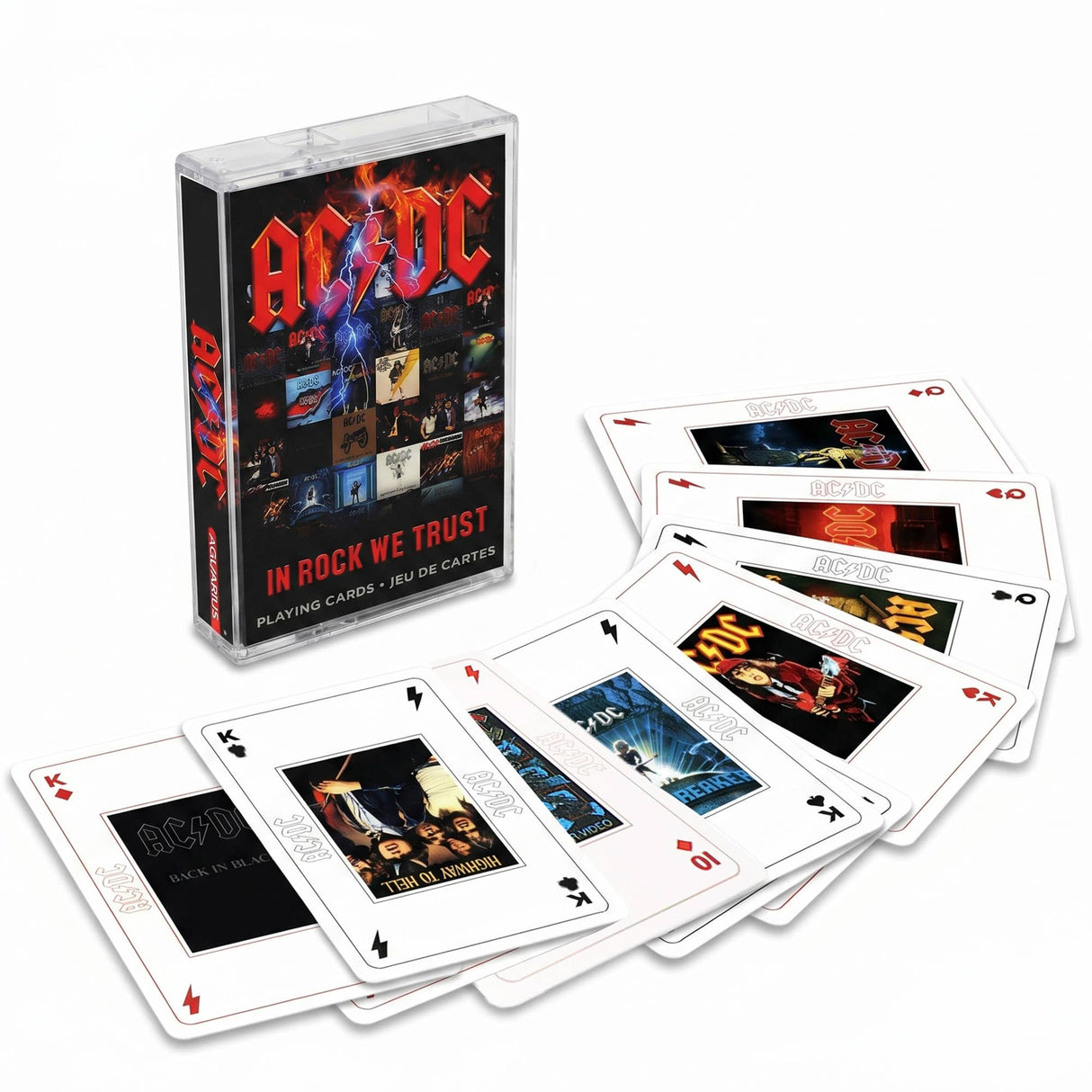 AC/DC Cassette Playing Cards (PDQ)