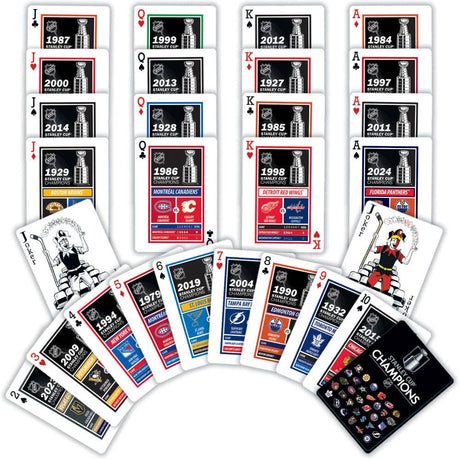 NHL Stanley Cup Playing Cards - 54 Card Deck