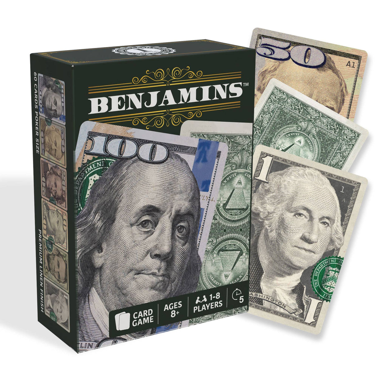 Benjamins Cash Cards Playing Cards