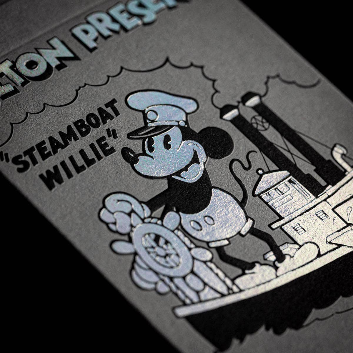 FULTON PRESENTS STEAMBOAT WILLIE PLAYING CARDS