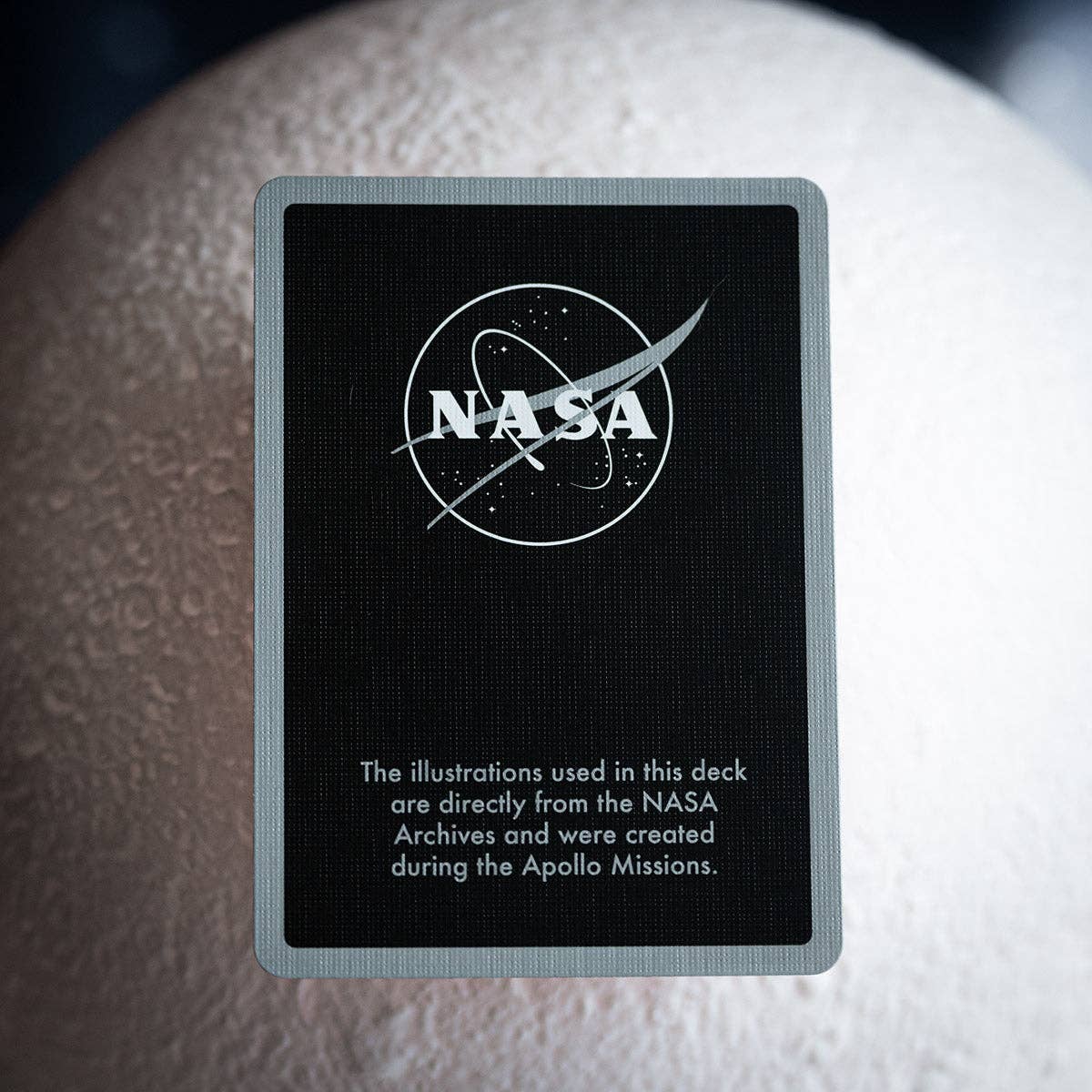NASA BLACK HOLE “Meatball” Logo Playing Cards