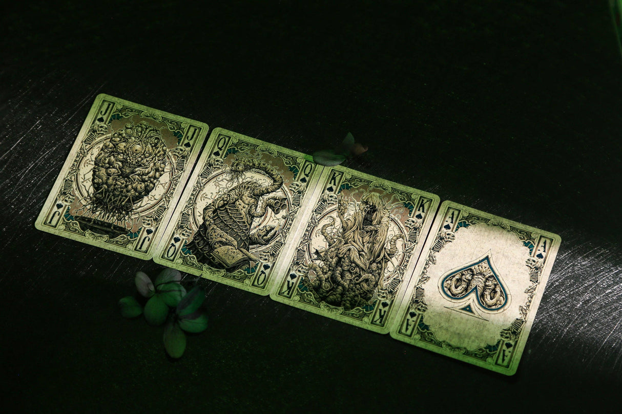 Reflections on the Wall Cthulhu Mythos Playing Cards