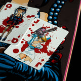 NIGHTMARE ON HOOKUPS STREET SKATEBOARD  PLAYING CARDS
