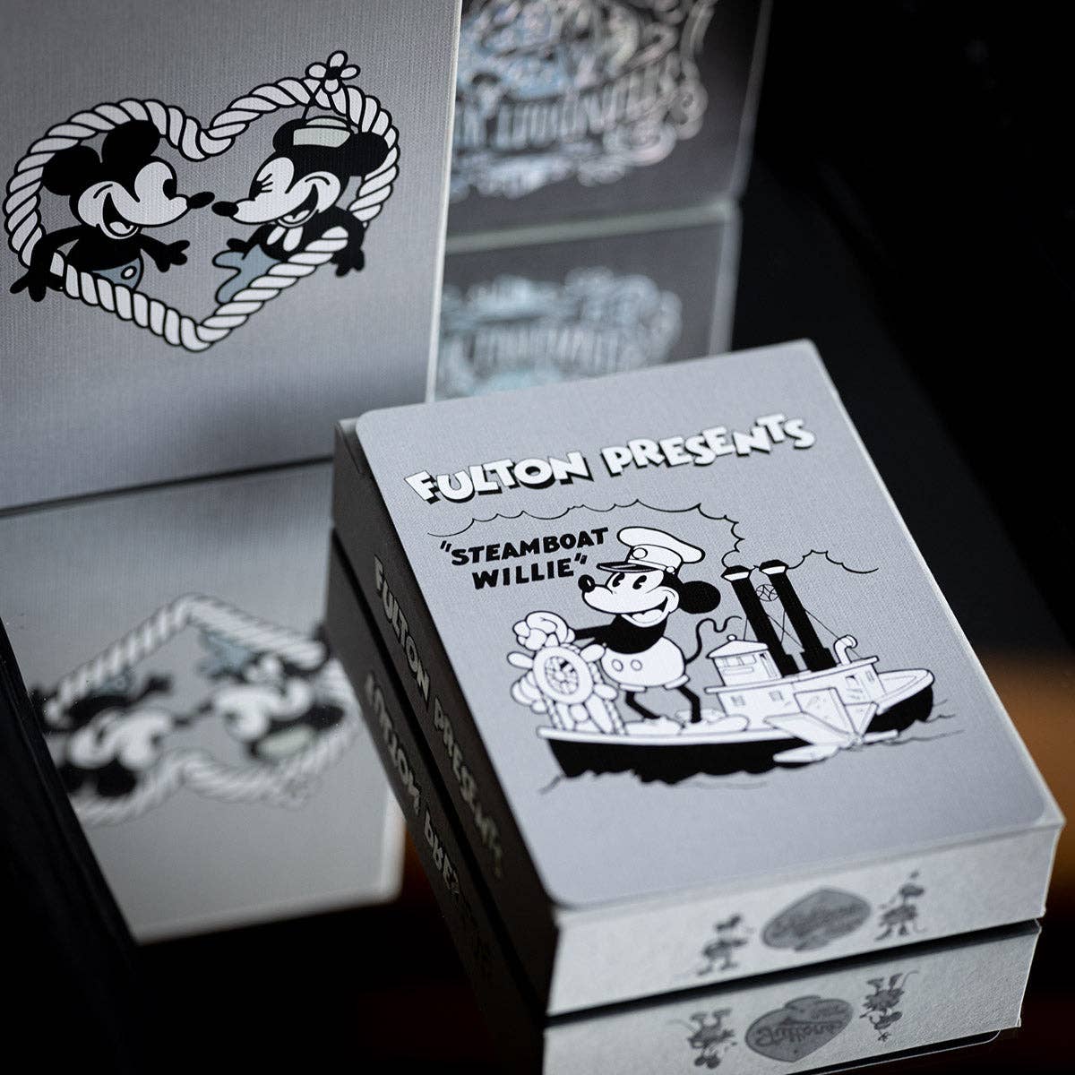 FULTON PRESENTS STEAMBOAT WILLIE PLAYING CARDS