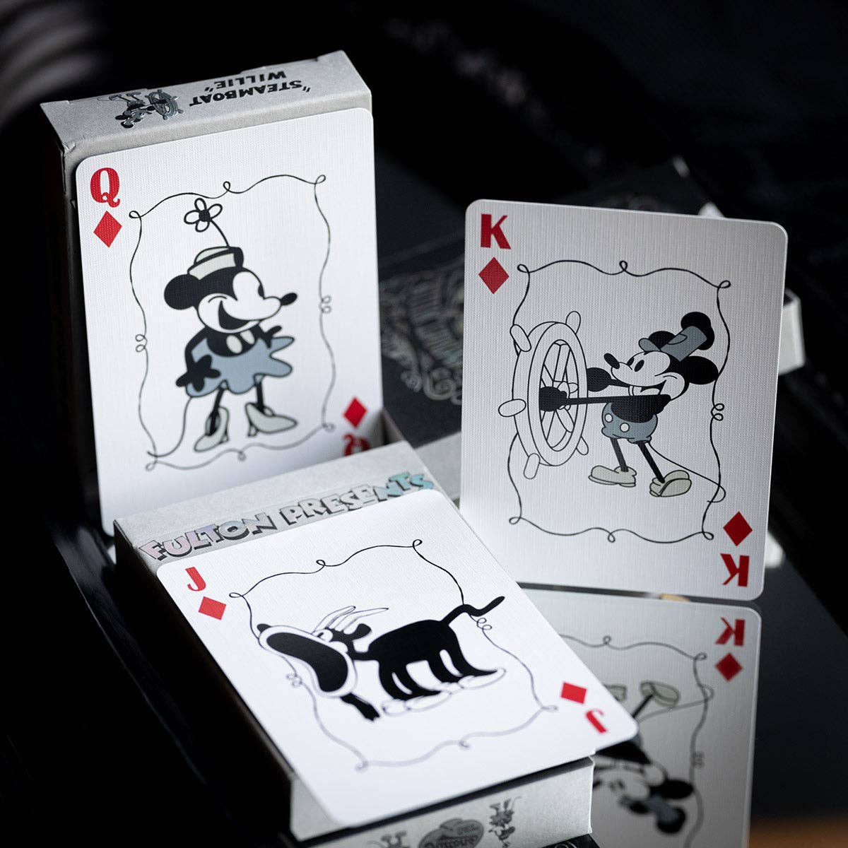 FULTON PRESENTS STEAMBOAT WILLIE PLAYING CARDS