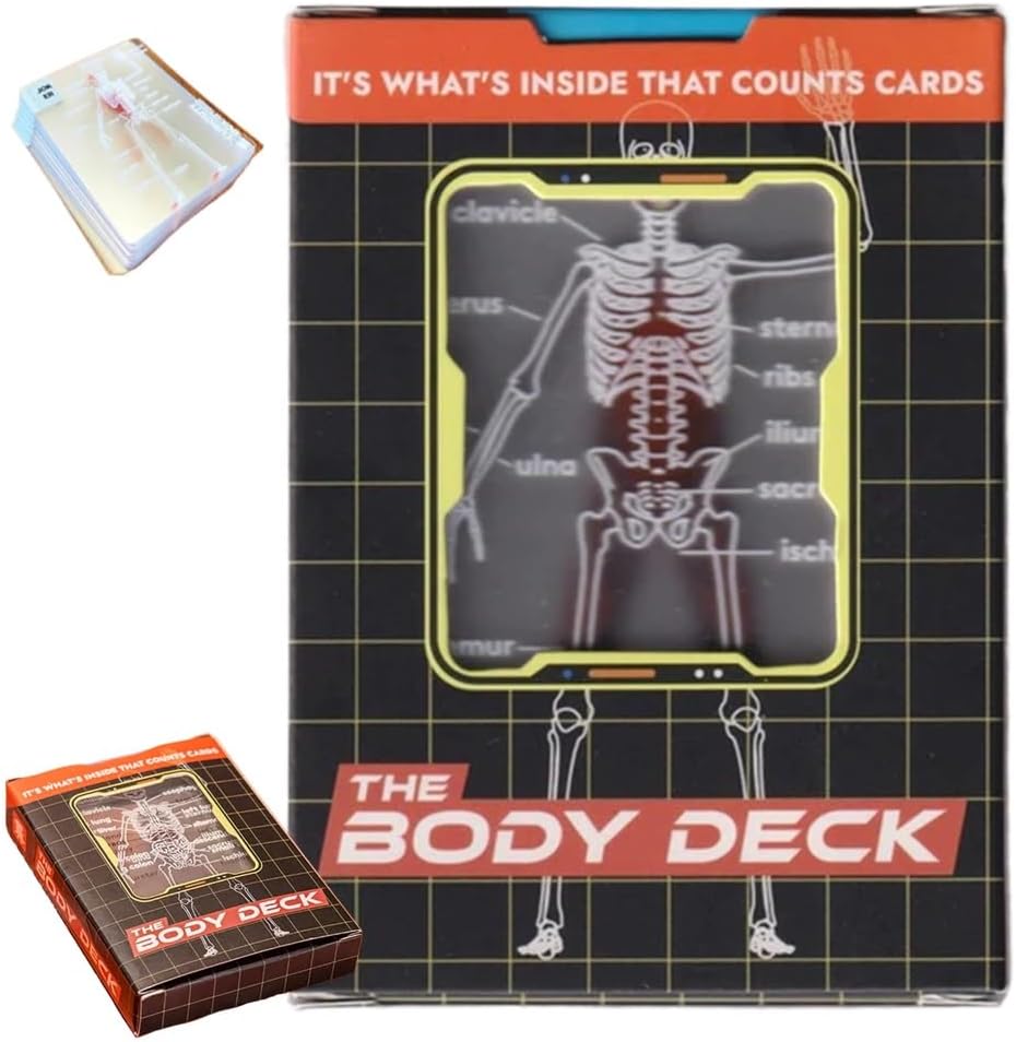 The Body Deck - The Human Anatomy Playing Cards