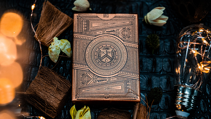 Copper Invocation Playing Cards