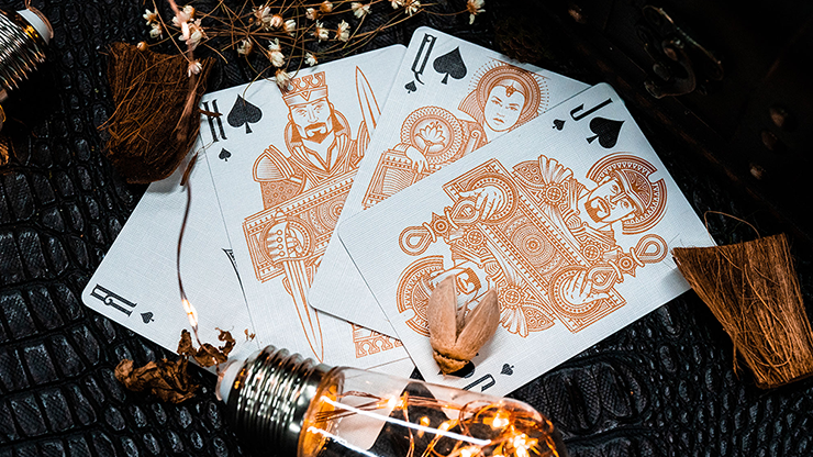 Copper Invocation Playing Cards