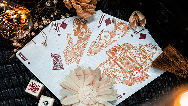 Copper Invocation Playing Cards