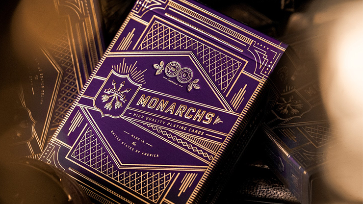 Monarchs Royal Edition (Purple) Playing Cards