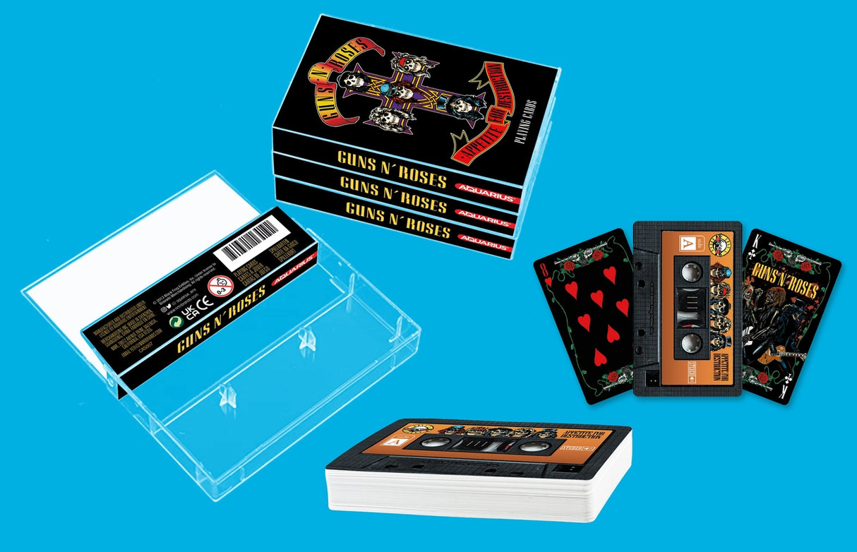 Guns N' Roses Cassette Playing Cards