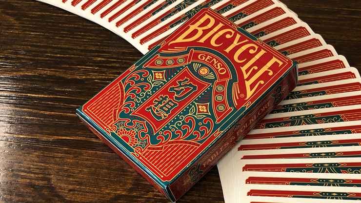 Bicycle Genso Green Playing Cards