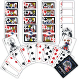 New England Patriots Neon-Styled Playing Cards - 54 Card Deck