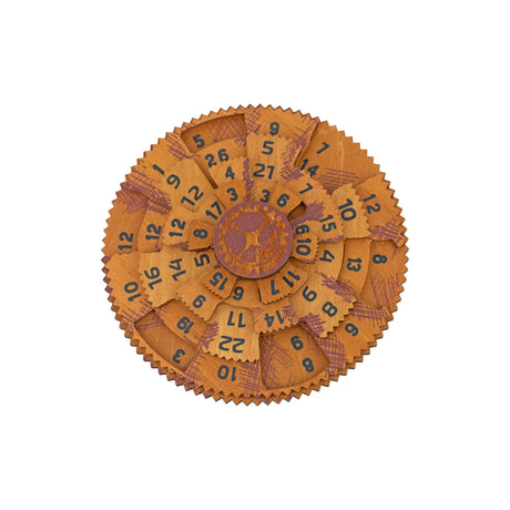 True Genius Grecian Computer Wooden Math Puzzle
