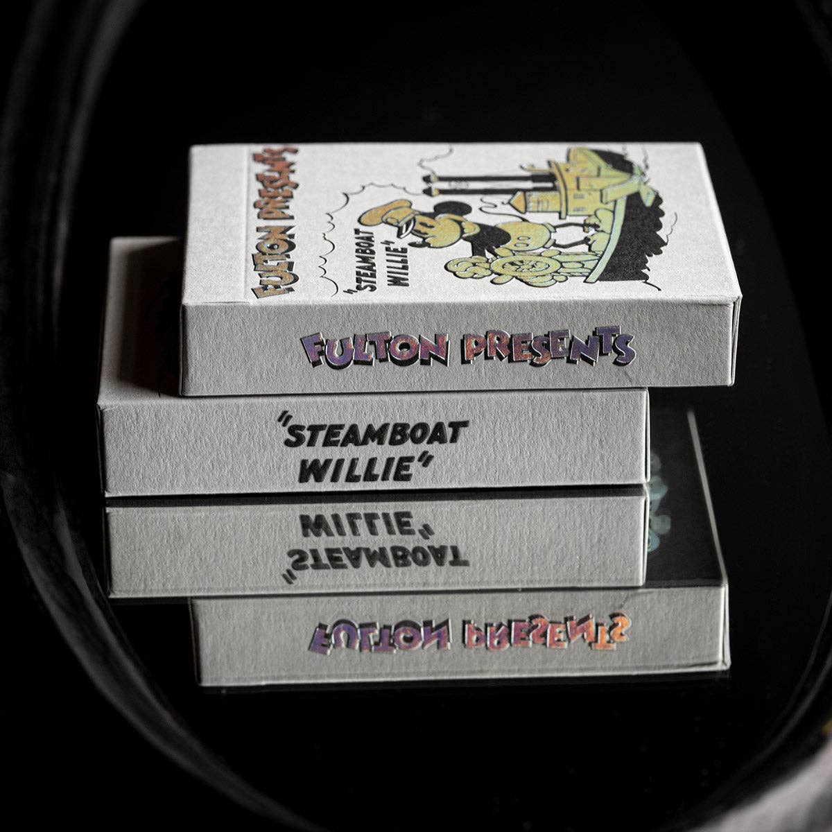 FULTON PRESENTS STEAMBOAT WILLIE PLAYING CARDS