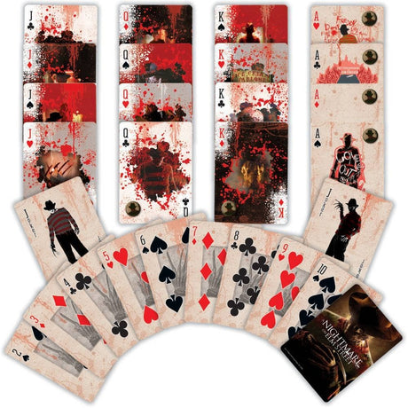 Nightmare on Elm Street Playing Cards - 54 Card Deck