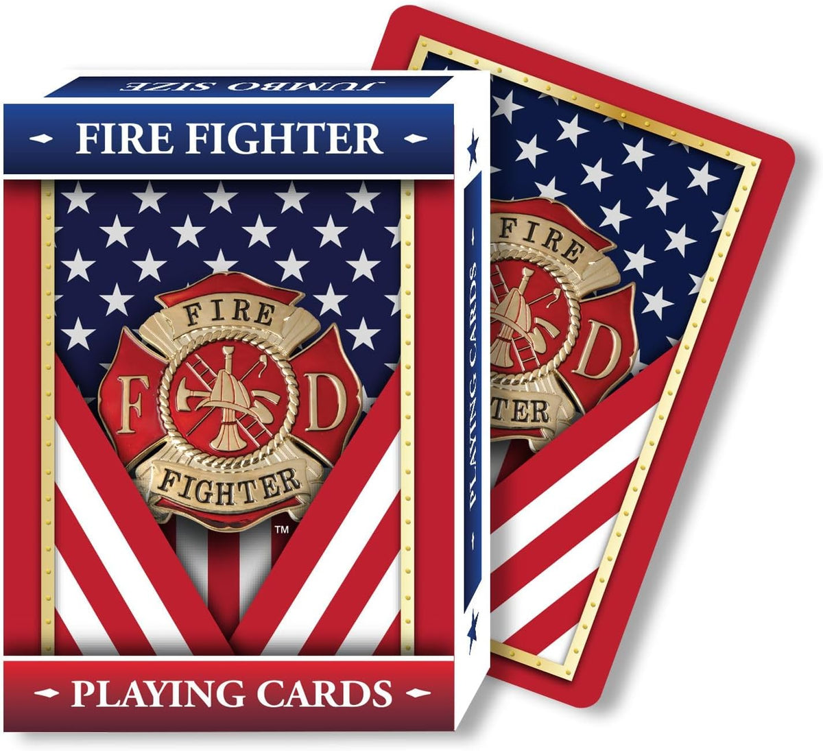 Firefighter Standard Index Playing Card Set