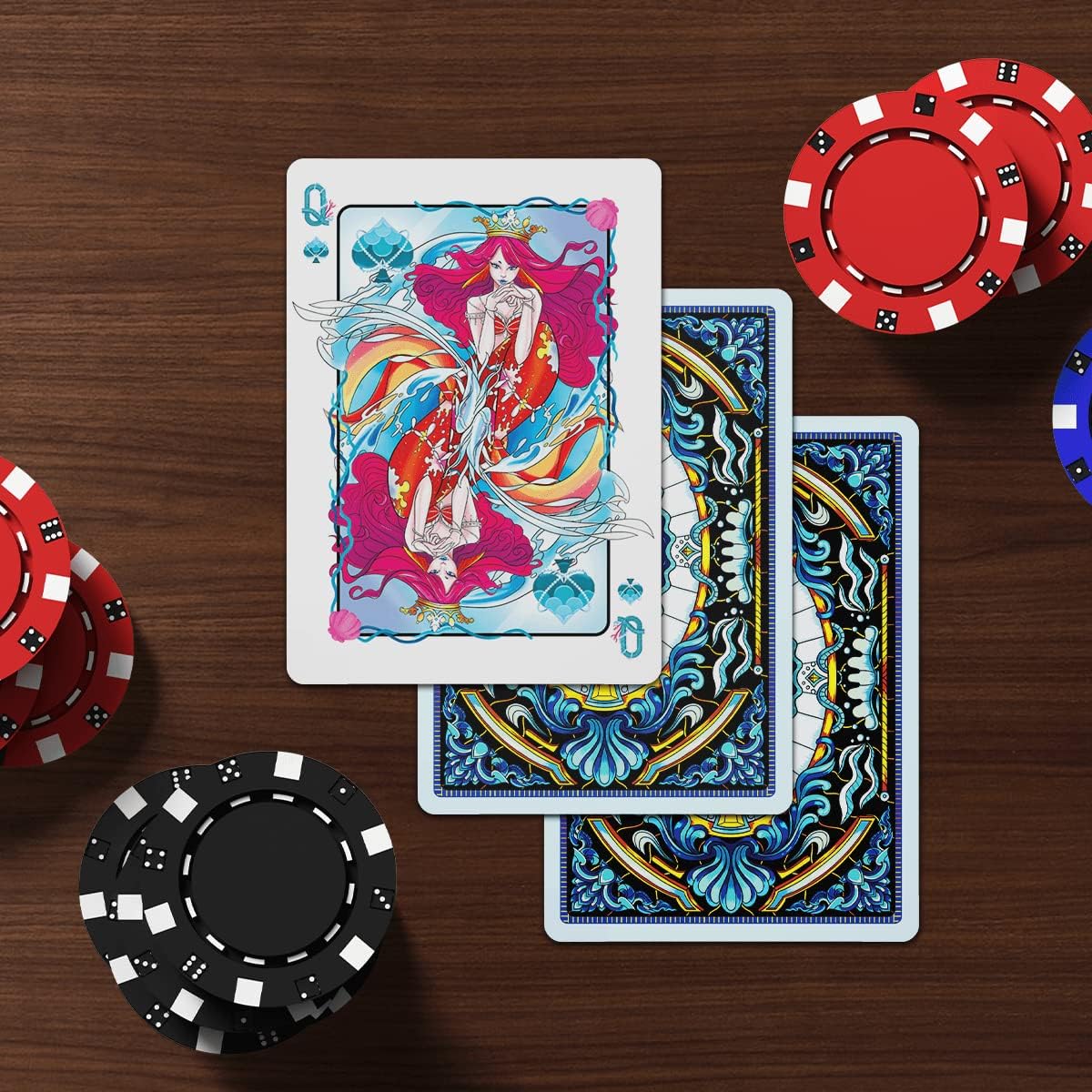 The Oceanic Mermaid Playing Cards