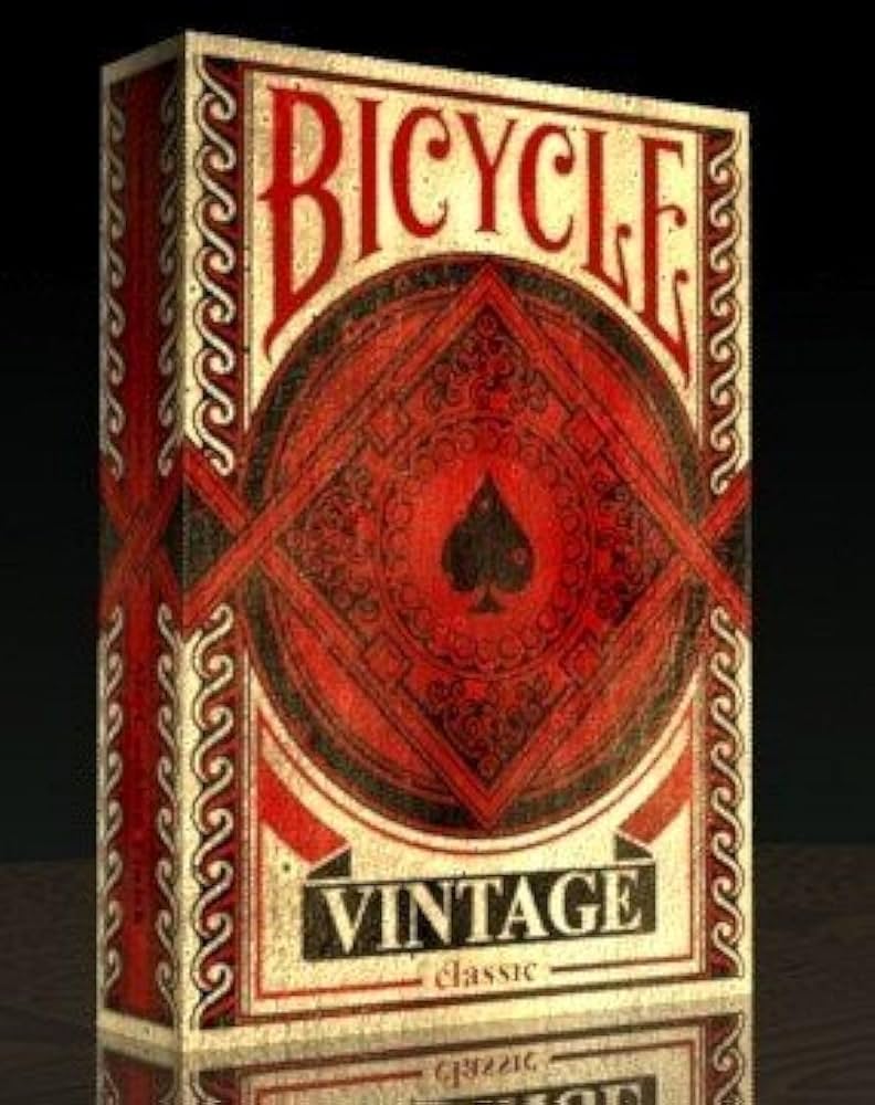 Bicycle Vintage Classic Playing Cards (Retail Version - Black seal)