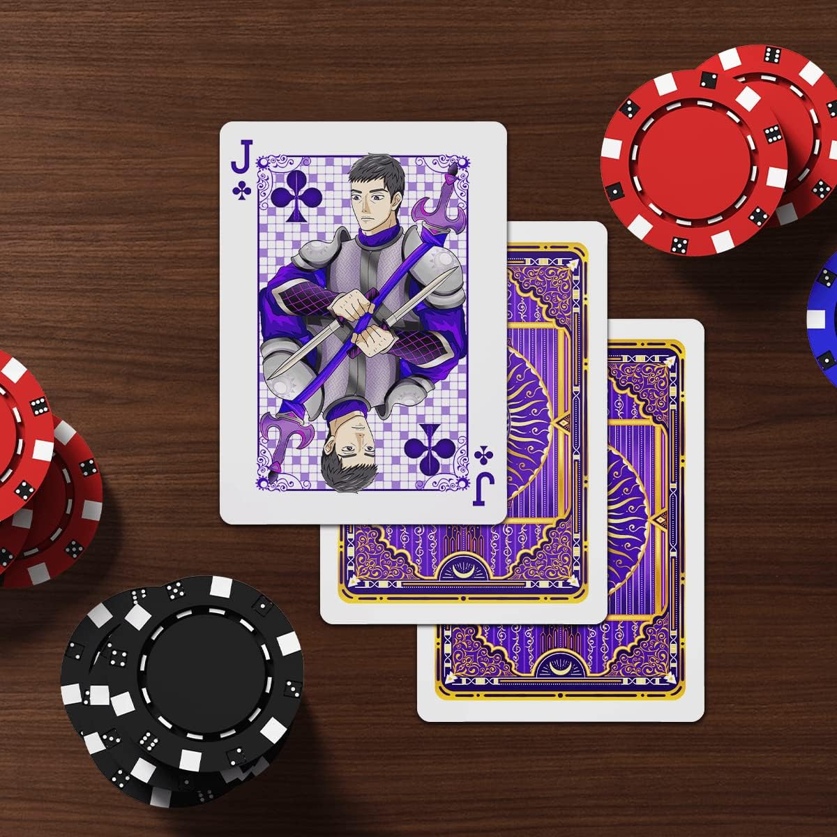 Japanese Animation Playing Cards