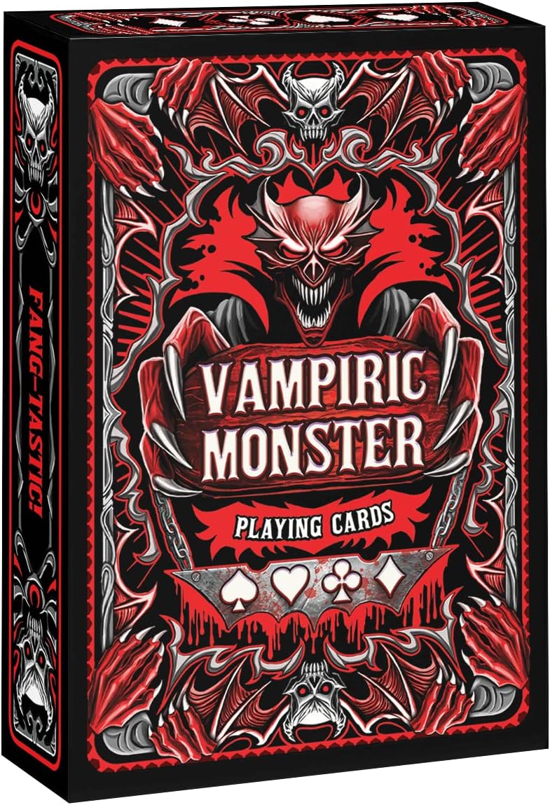 Vampiric Monster Playing Cards