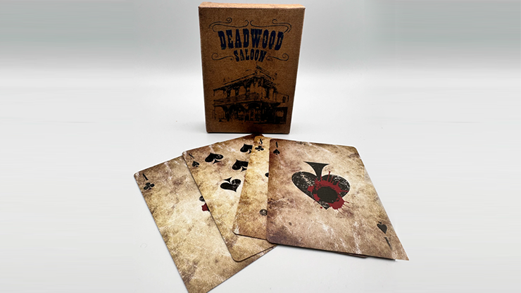 Deadwood Marked (Blue) Playing Cards