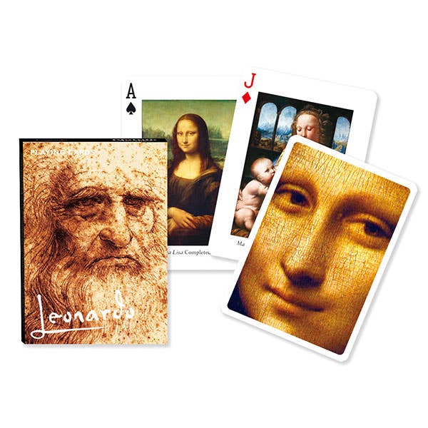 Leonardo Da Vinci Playing Cards