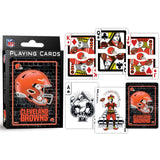 Cleveland Browns Neon-Styled Playing Cards - 54 Card Deck