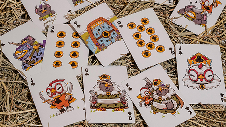 Bicycle Crowns & Chkns Playing Cards