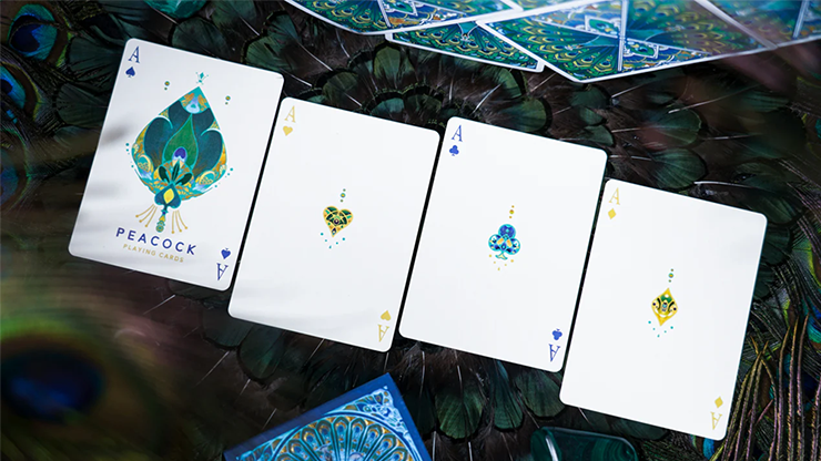 Peacock Playing Cards