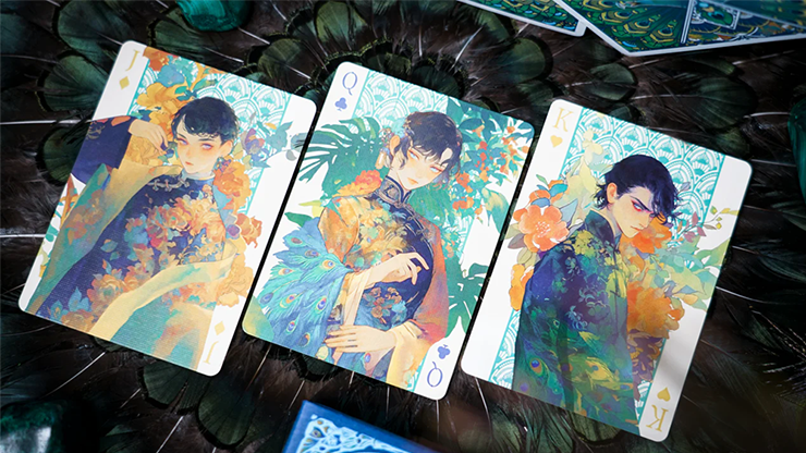Peacock Playing Cards