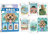 Dogs Playing Cards
