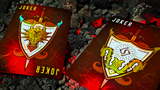 Draconian Crimson Playing Cards